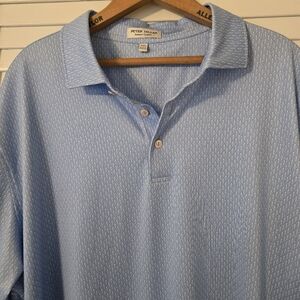 Peter Millar Mens Polo 2XL / XXL,  Cocktail Set Pattern, Excellent Condition